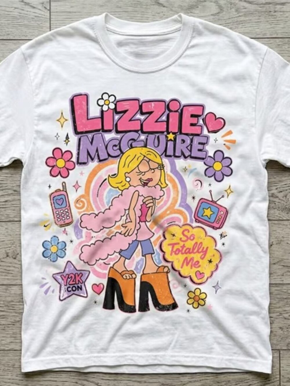 Lizzie McGuire Disney Trip T-Shirt Reprint